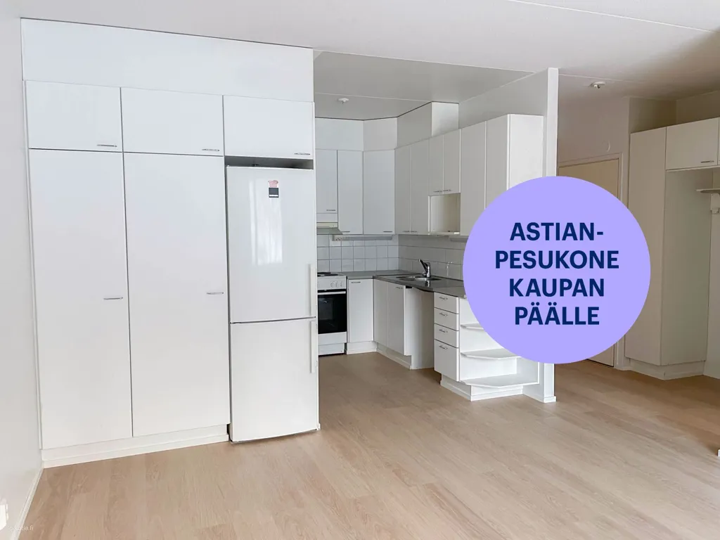 Köök - Spacious Flat with Sauna in Ymmersta, Espoo