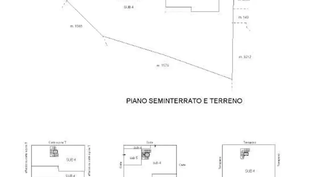 Plan - Luxury Villa with Panoramic View in Sanremo Foce