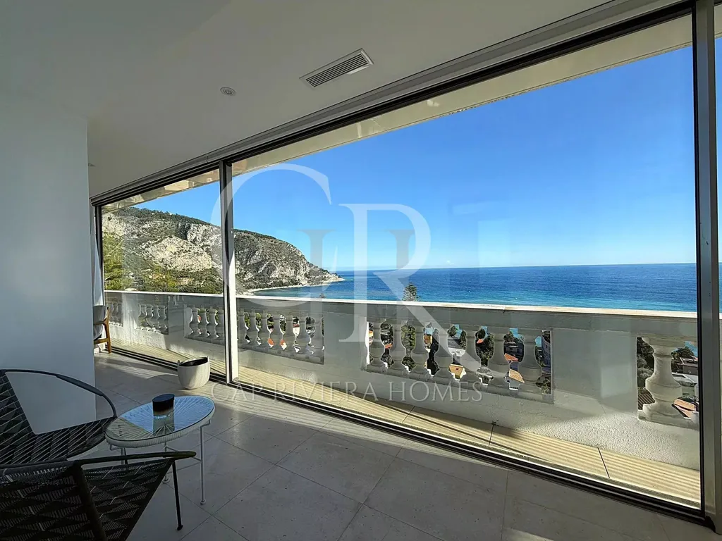 Balcon - Maison Vue Mer avec Piscine à Eze