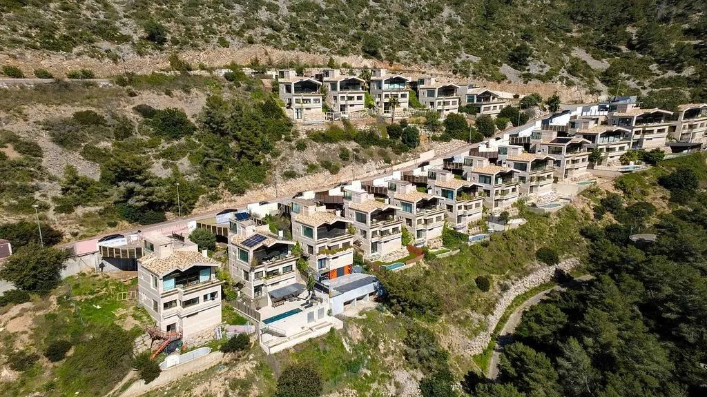 Õhuvaade - Luxury House with Sea View in Sitges