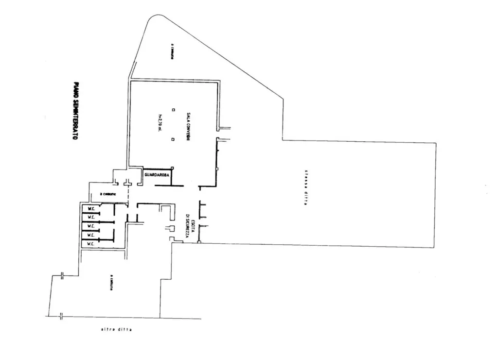 Plan - Hotel Complex with Pool in Anghiari, Tuscany