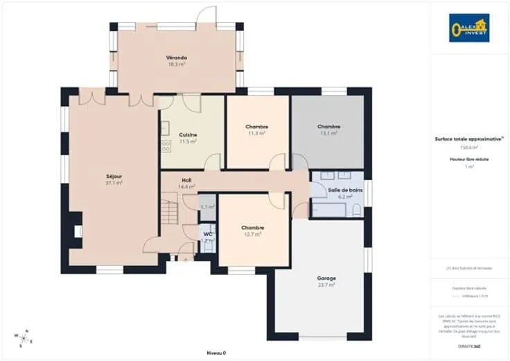 Maison 5 chambres à Mignault