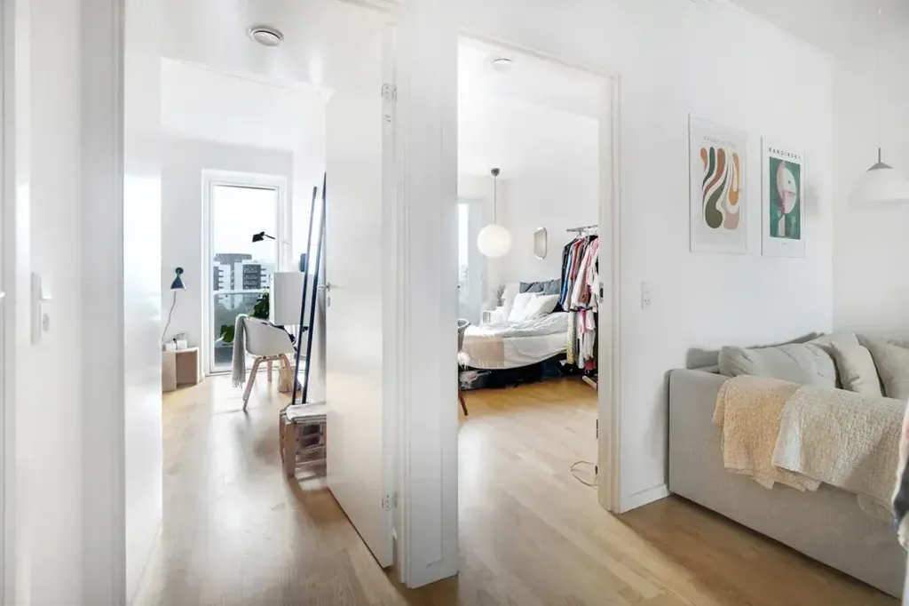 Elutuba - 4-Bed Apartment with Balcony in Bryggerhaven