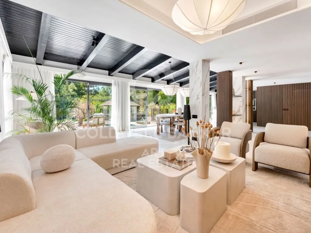 Séjour - Luxury Villa with Pool in Nueva Andalucia