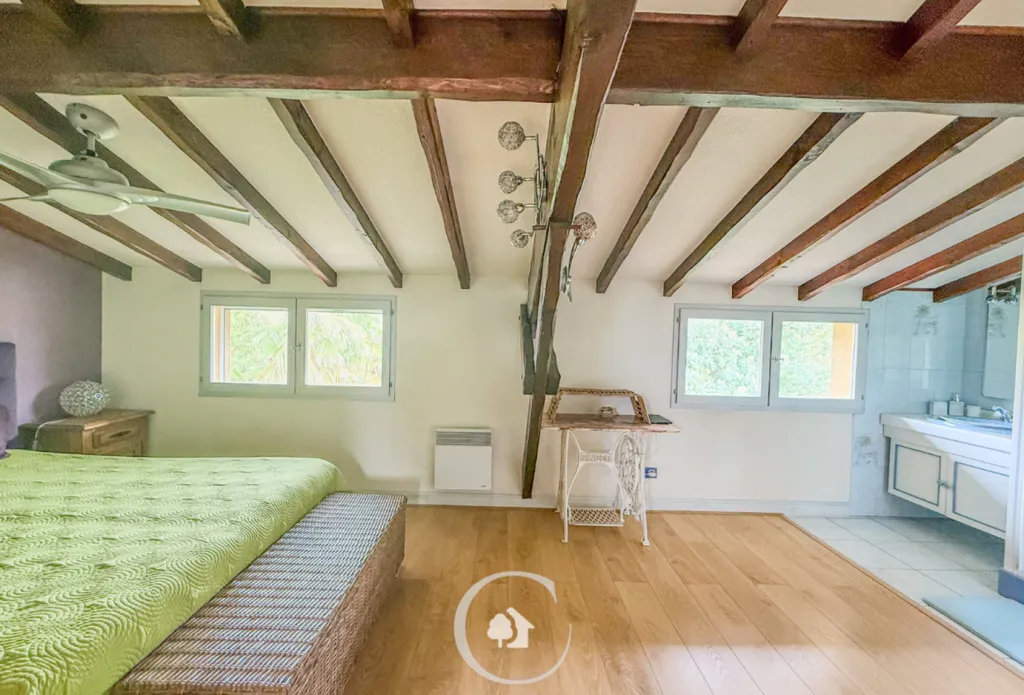 Chambres - Maison Landaise avec Piscine et Garage XXL à Germignan