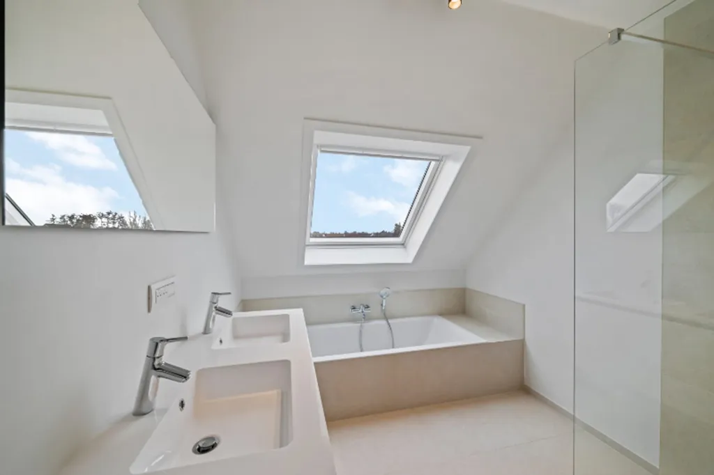 Salles de bain - Nouvelle Construction Semi-ouverte avec Terrasse à Hooglede