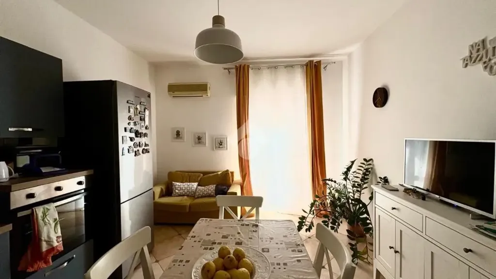 Söögituba - Rustic Apartment with Balcony in Palermo