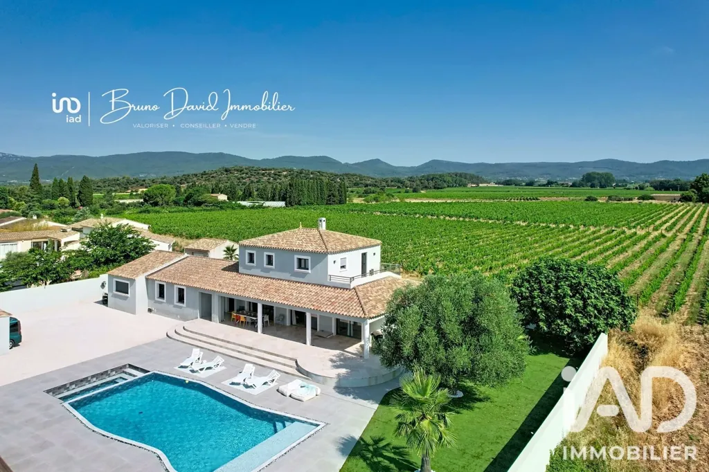 Vista aerea - Modern Villa with Mountain View near Hyères
