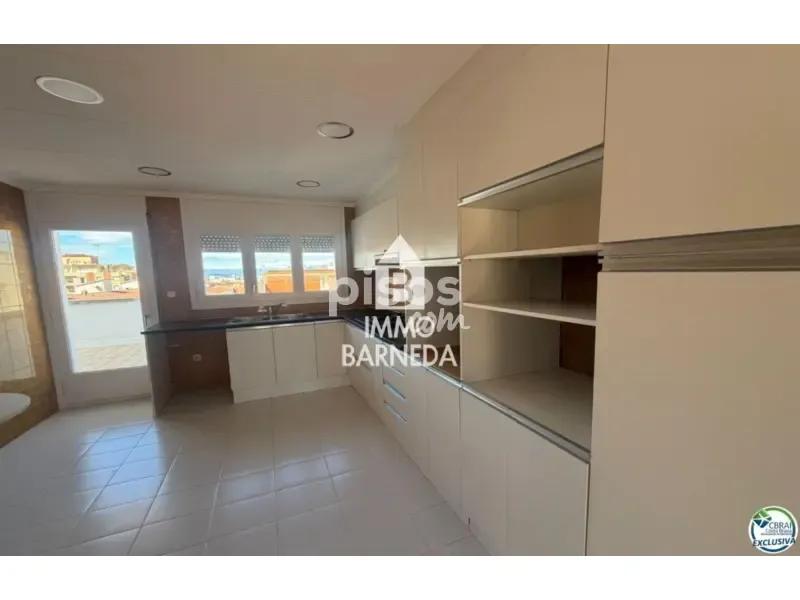 Cuisine - Apartment with Terrace in Roses Centre