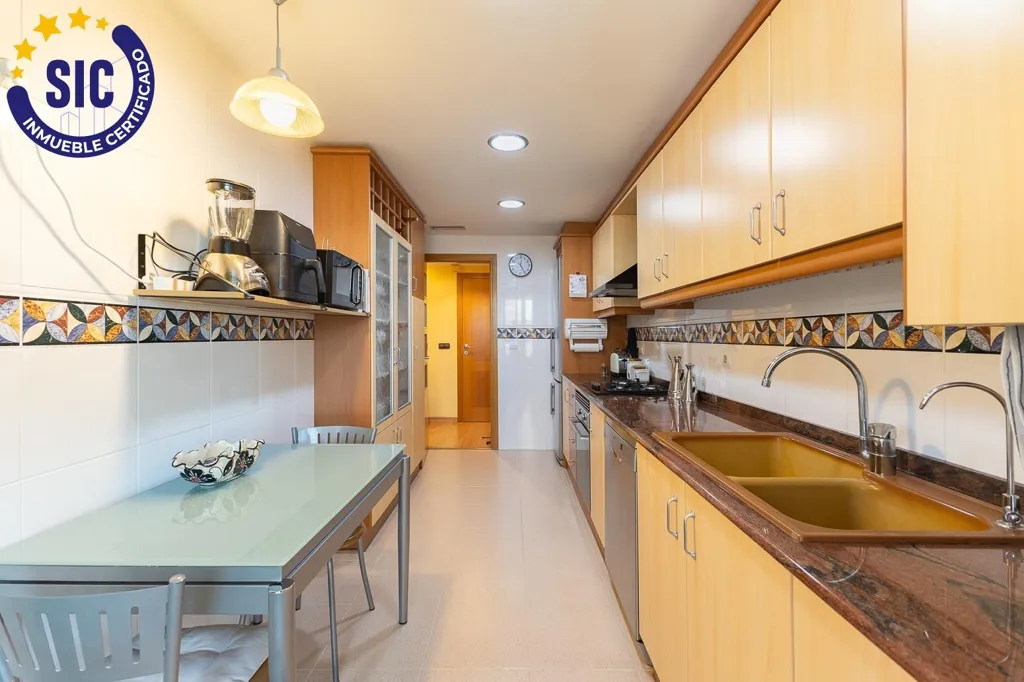 Köök - Premium Penthouse with Pool in Mislata