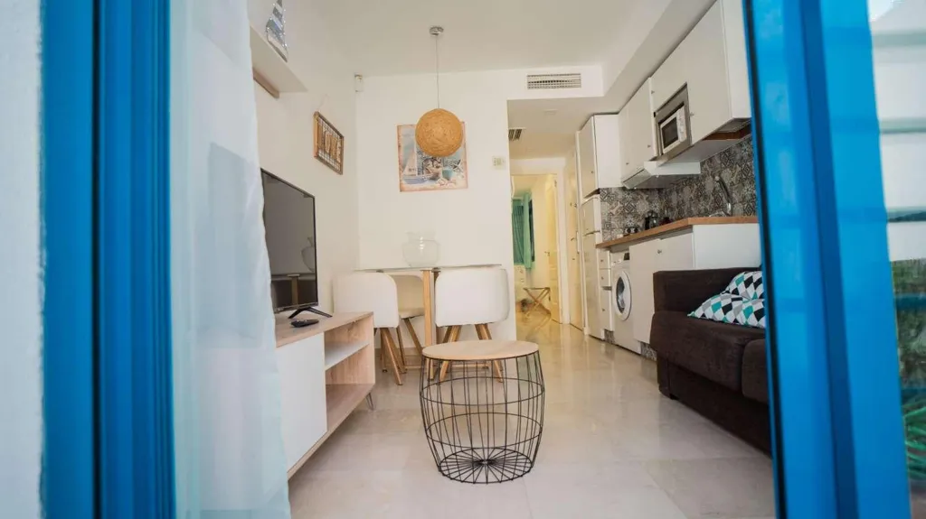 Séjour - 1-Bed Apartment with Pool in Benalmádena