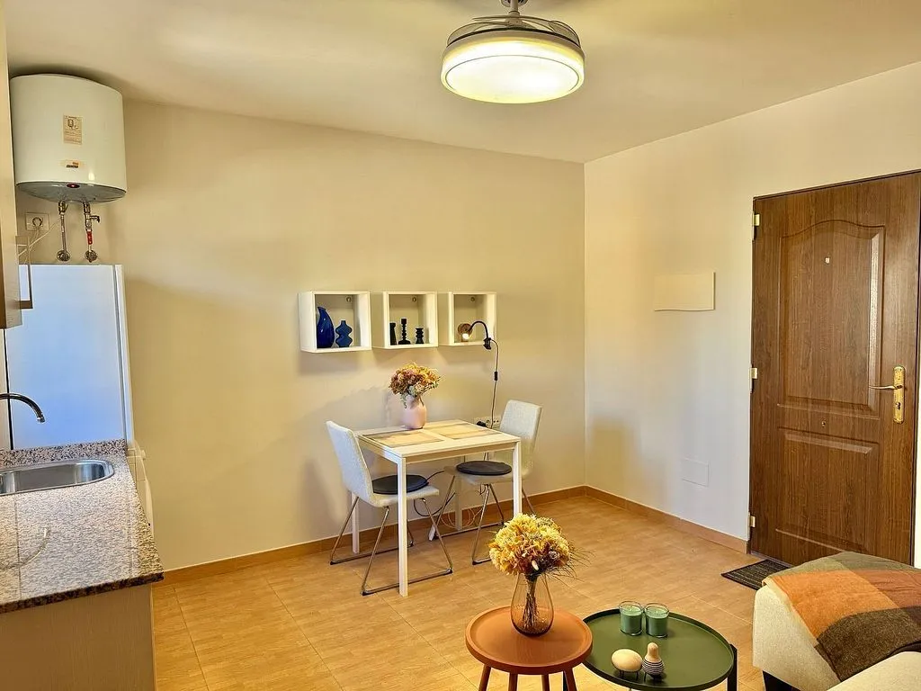 Cuisine - Furnished Flat with Air Conditioning in Cehegín