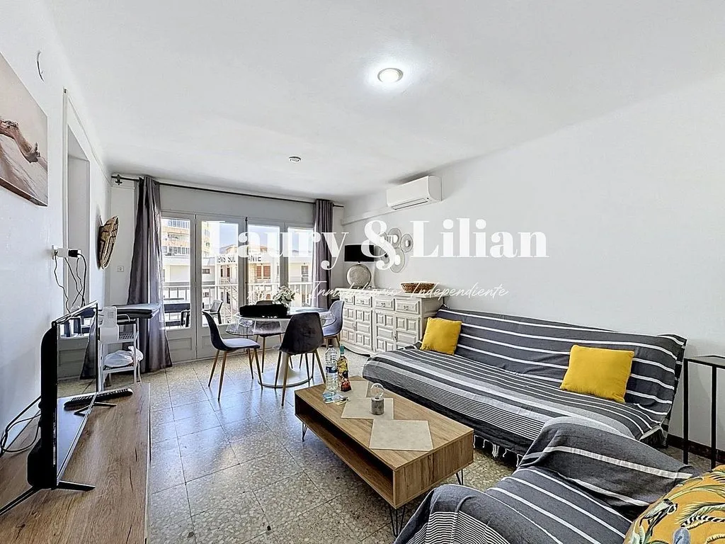 Séjour - Apartment with Sea View in Santa Margarida