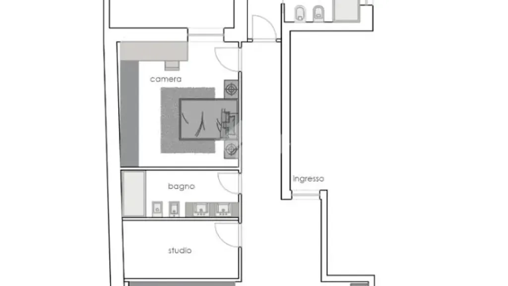 Plaan - Loft Apartment with Balcony in Corso Italia