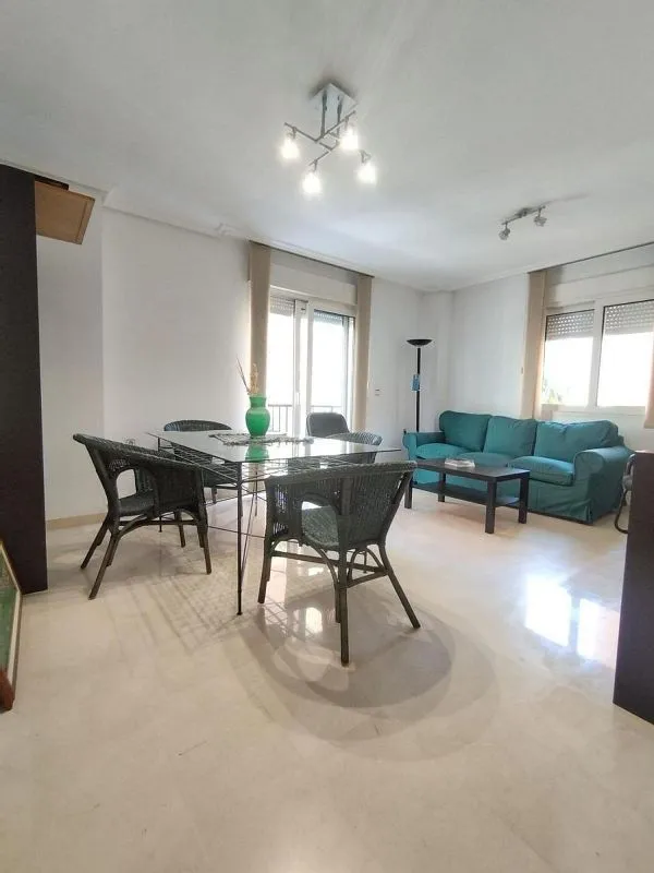 Séjour - Furnished Flat with Balcony in Murcia Centre