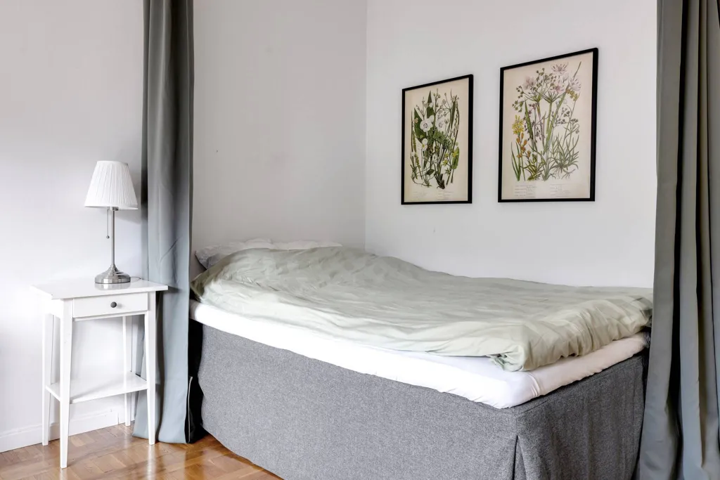 Chambres - Charming One-Bedroom Flat with Balcony in Uppsala