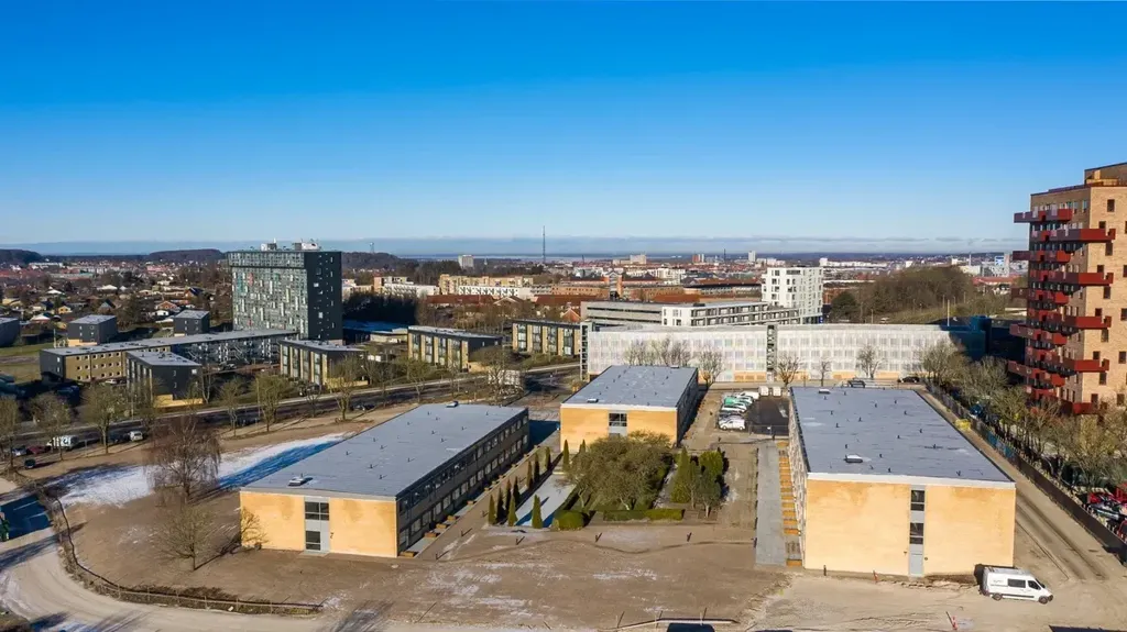 Õhuvaade - Two-Bedroom Flat on Lønneparken, Aalborg