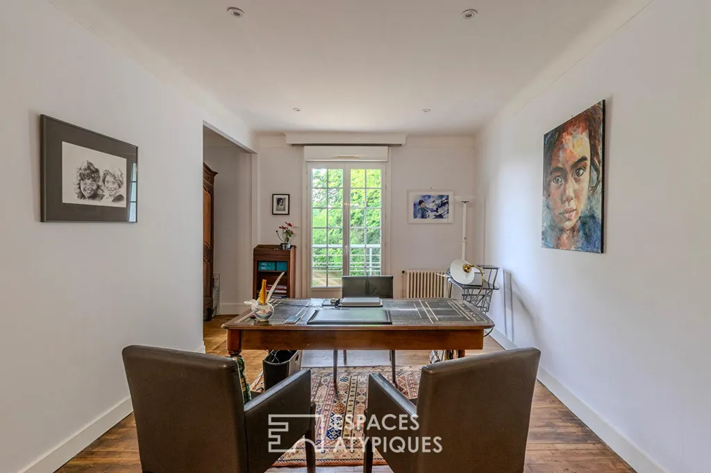 Studio - Historic Millhouse with River View in Le Pallet