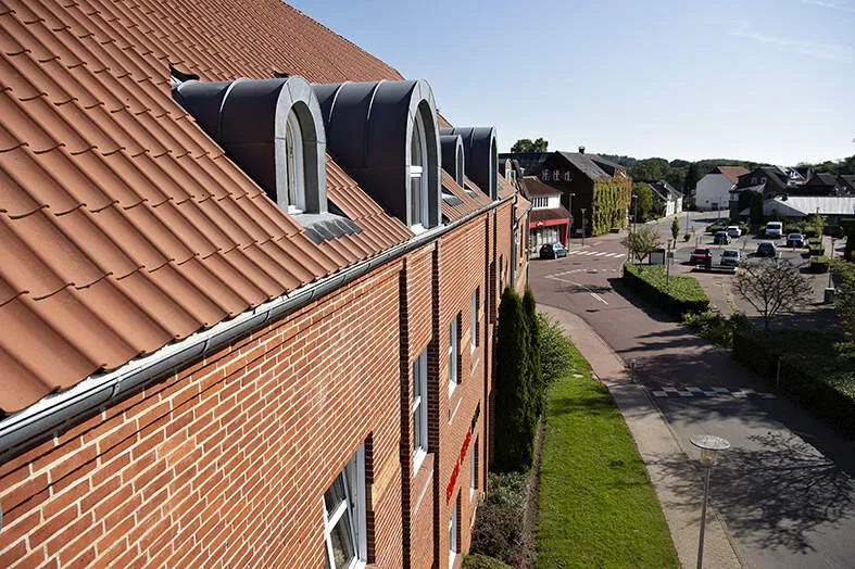 Vue aérienne - 3-Bed Apartment with Elevator in Thorsø