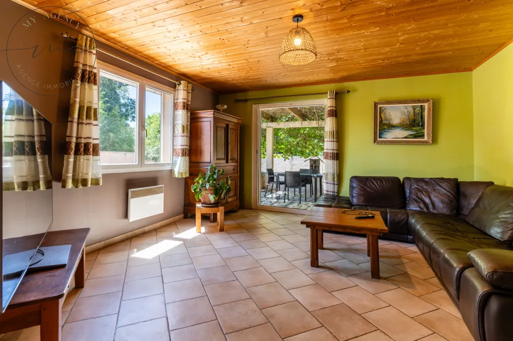 Soggiorno - Provençal Style House with Pool in Lignan-sur-Orb