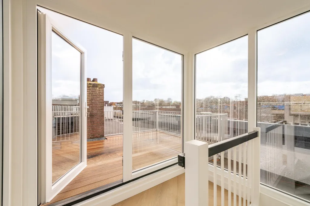 Balcon - 3-Bedroom Apartment with Rooftop Terrace in Amsterdam