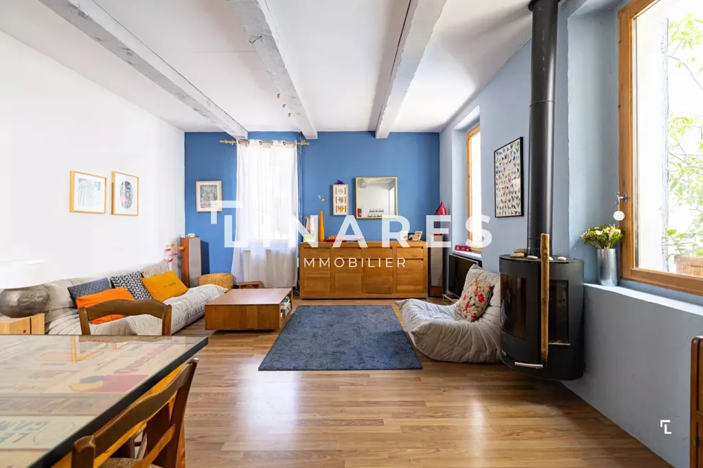 Séjour - Maison T5 avec Cour Intérieure à Samatan