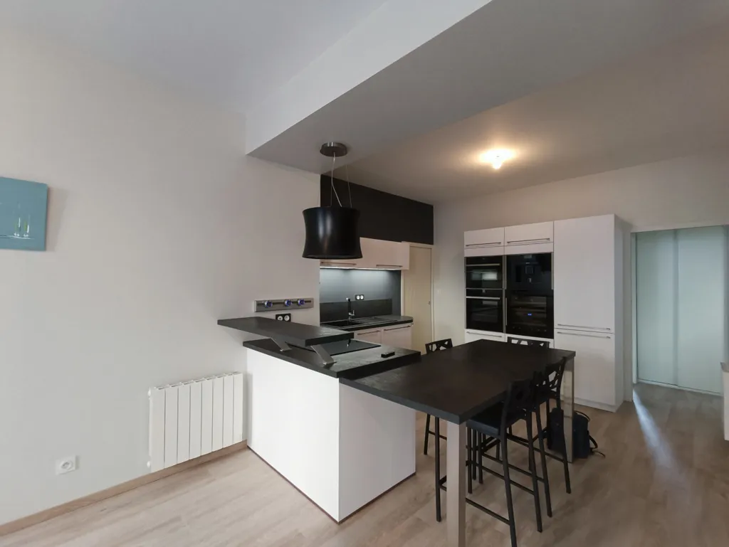 Köök - Renovated Flat with Sea View in Les Sables d'Olonne