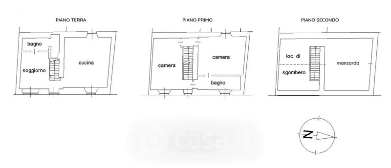 Planimetria - Modernised Semi-detached House in Rivanazzano Terme