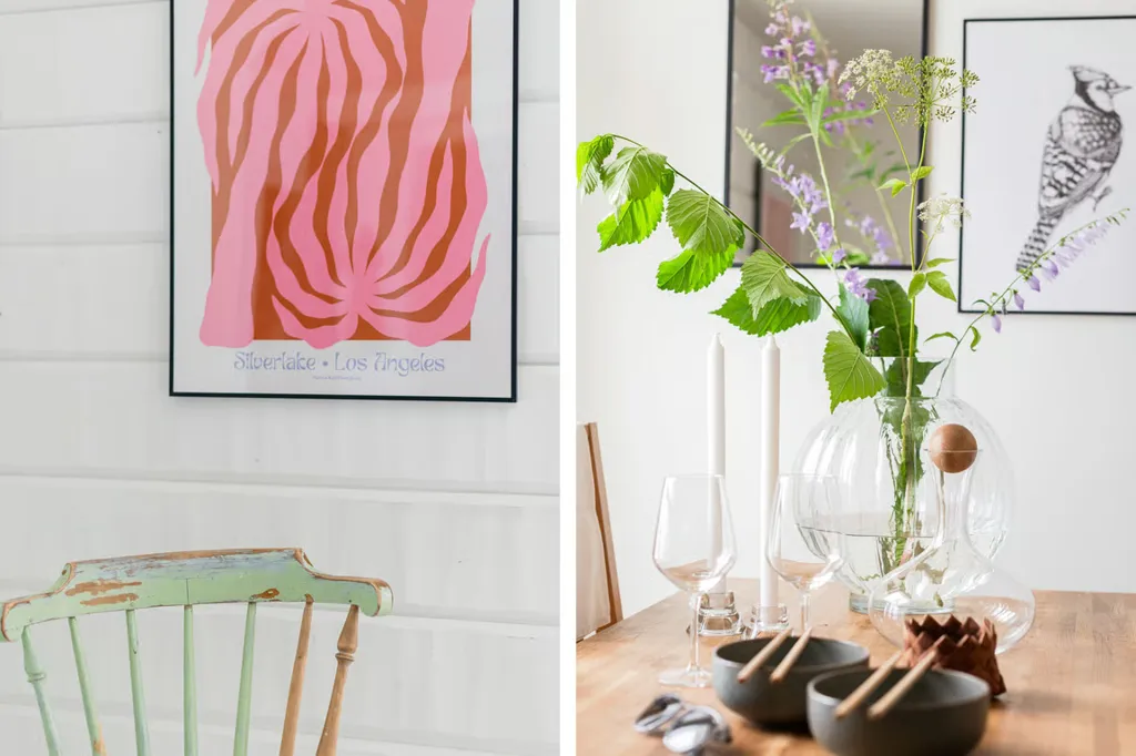 Sala da pranzo - Charming Attic Flat with Sundsvall Bridge View