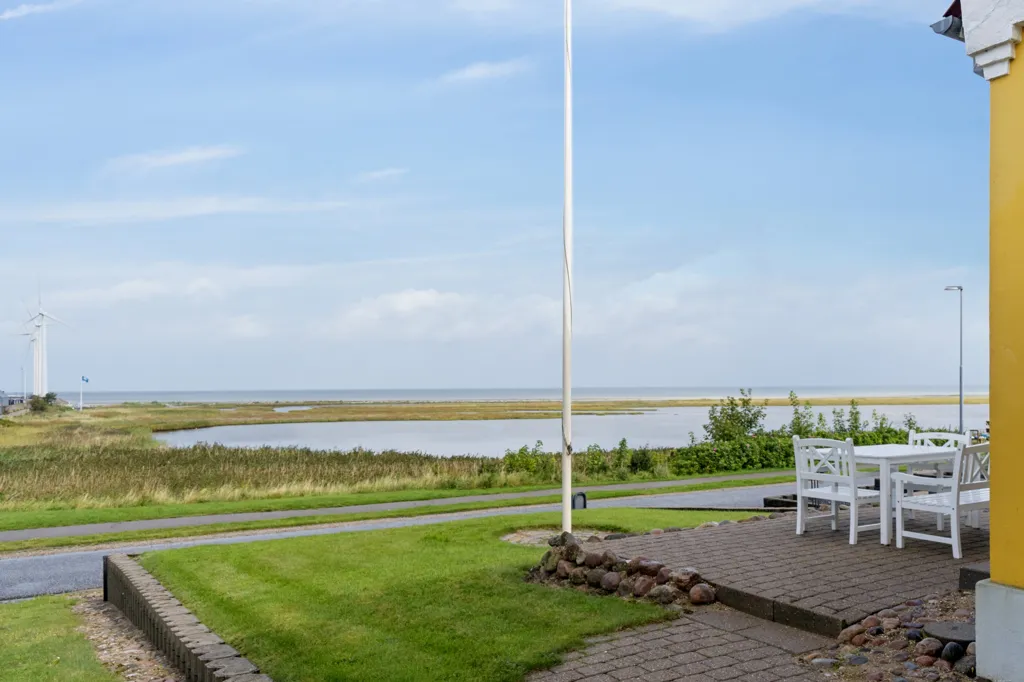 Terrasse - Villa with Sea View in Bønnerup Strand