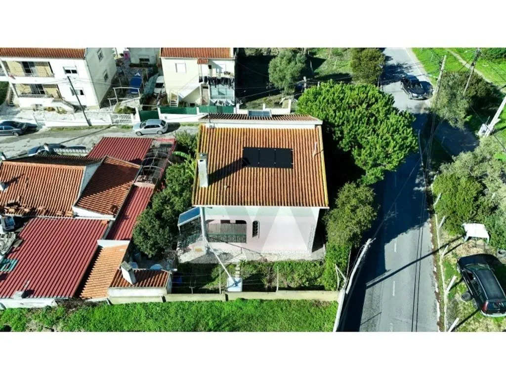 Vue aérienne - Luxury House with Energy Efficiency in Charneca de Caparica