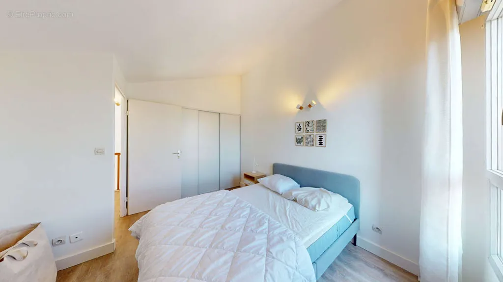 Chambres - Appartement T3 avec Piscine à Borderouge