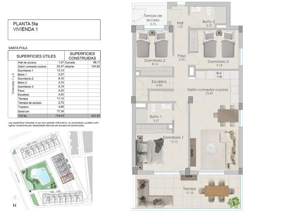 Plaan - Luxury Penthouse with Sea View in Santa Pola