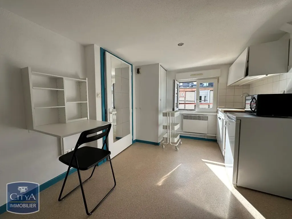 Köök - Furnished Studio Flat in Strasbourg Centre