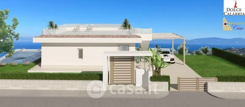New Villa with Sea View in Zambrone