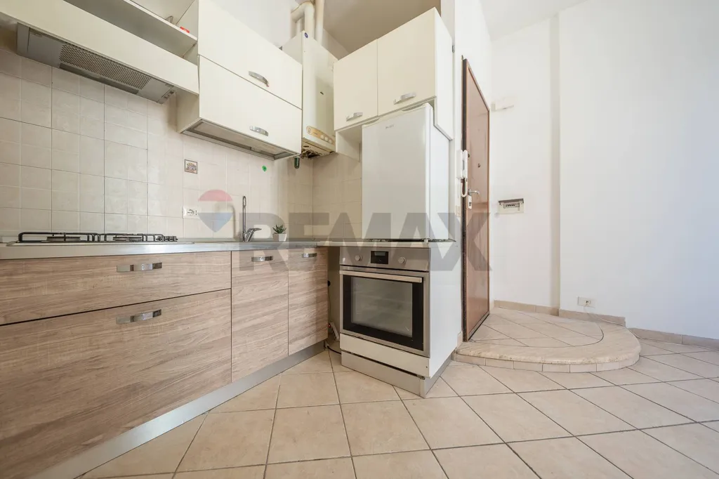 Kitchen - Bright Apartment with Terrace in Tor Sapienza