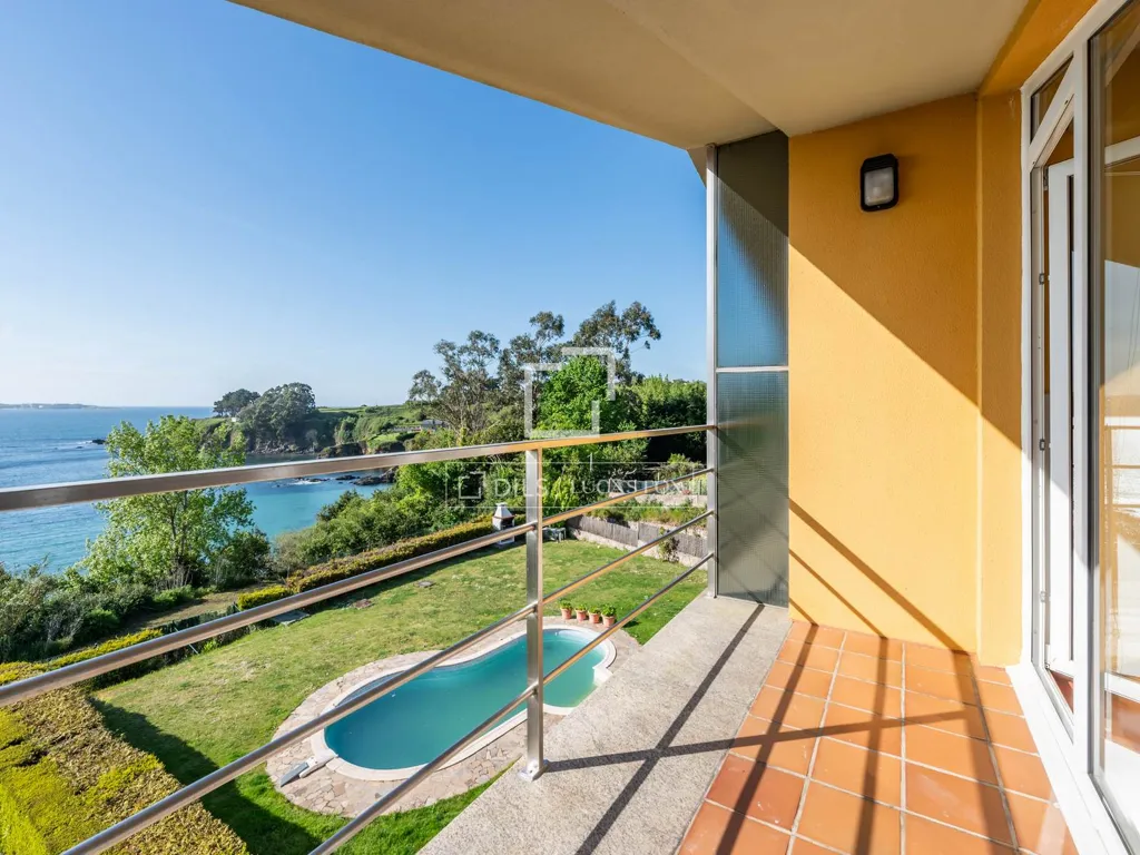 Balcon - Terraced Villa with Sea Views in Lians, A Coruña