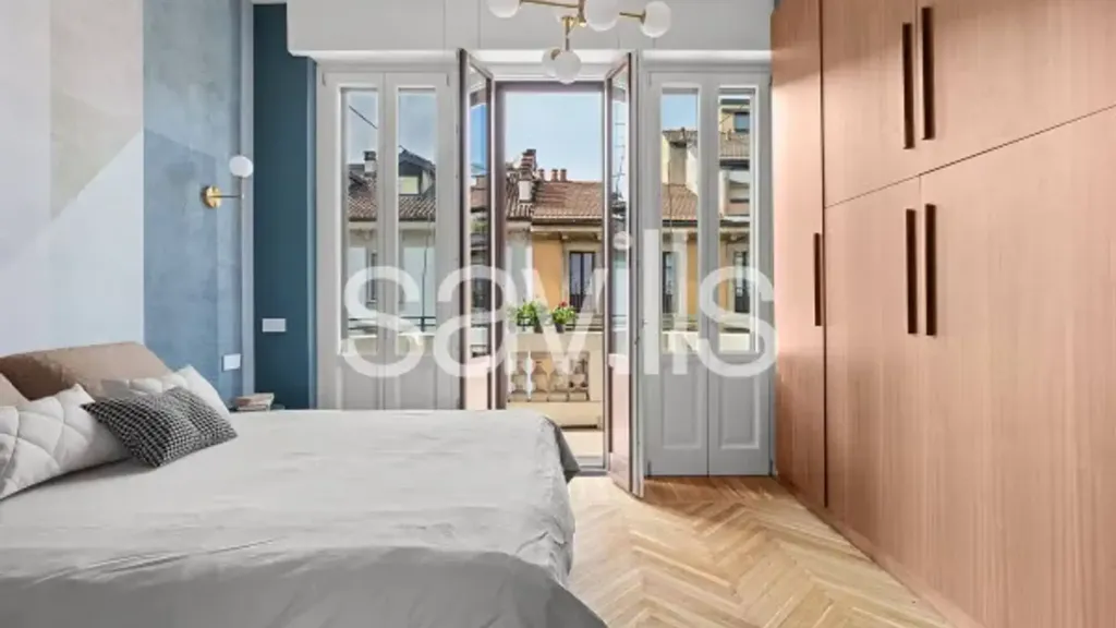 Chambres - Restored Triplex with Balcony in Milan