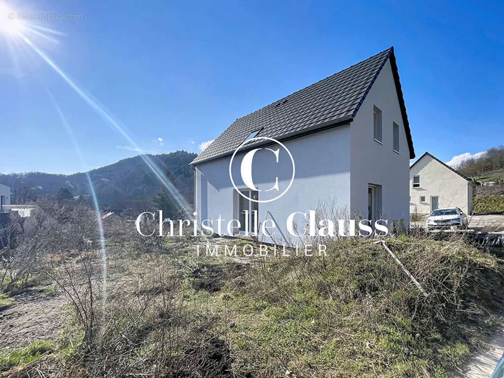 Extérieur - Maison Contemporaine Neuve avec Jardin à Willer-sur-Thur