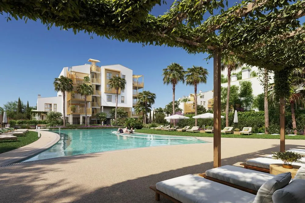 Piscine - New-Build Apartment with Pool in Dénia