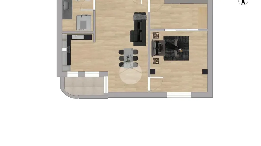 Plaan - Rented Flat with Balcony in Milan
