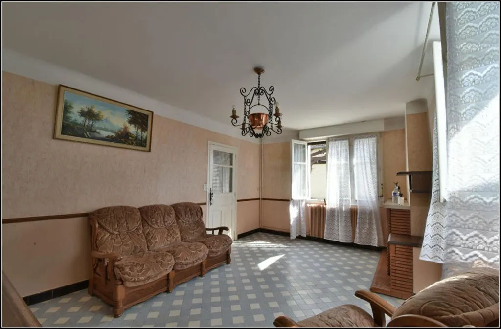 Séjour - Maison Béarnaise avec Jardin à Lagor