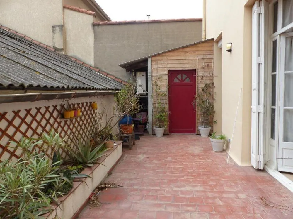 Jardin - Appartement Meublé avec Terrasse Sud à Perpignan Centre