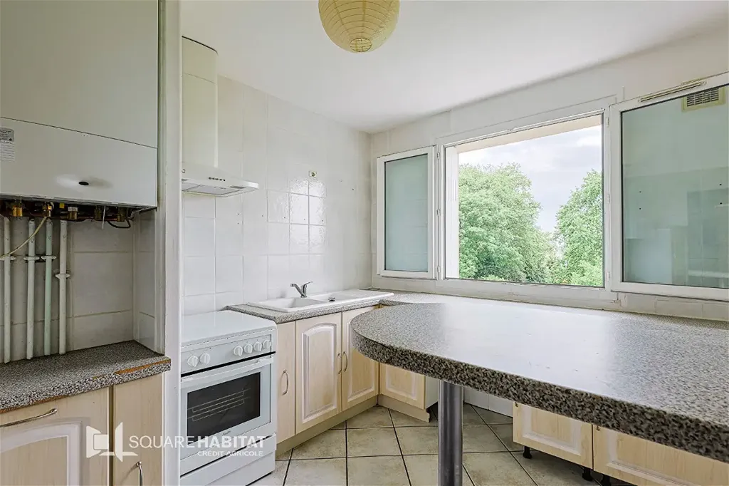 Köök - 5-Piece Apartment with Garage in Pau