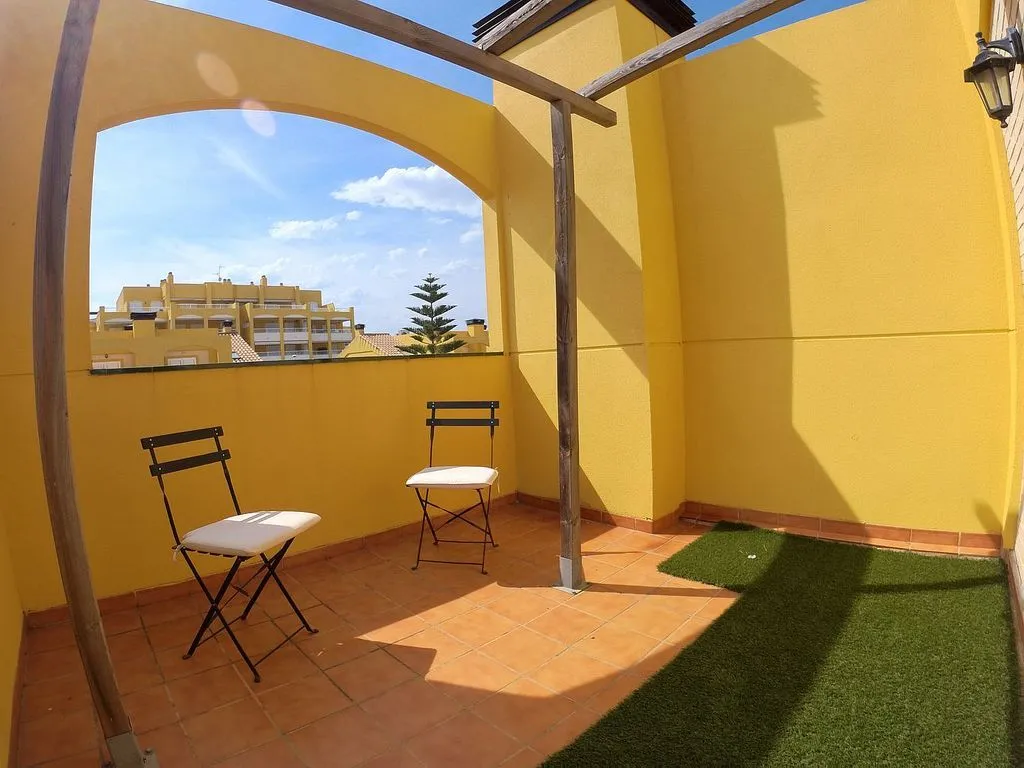 Terrasse - Semi-detached House with Pool in Almardà
