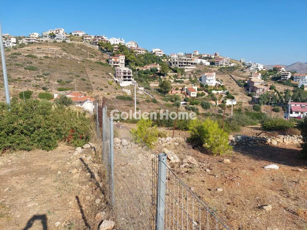 Jardin - Plot with Sea View in Nea Makri