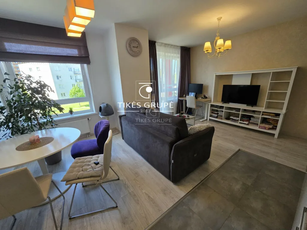 Elutuba - 3-Bedroom Apartment with Balcony in Klaipėda