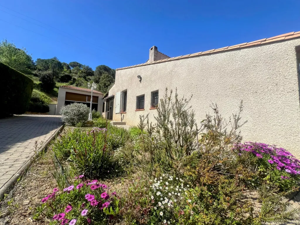 Extérieur - Villa avec Vue Imprenable et Piscine près de Limoux