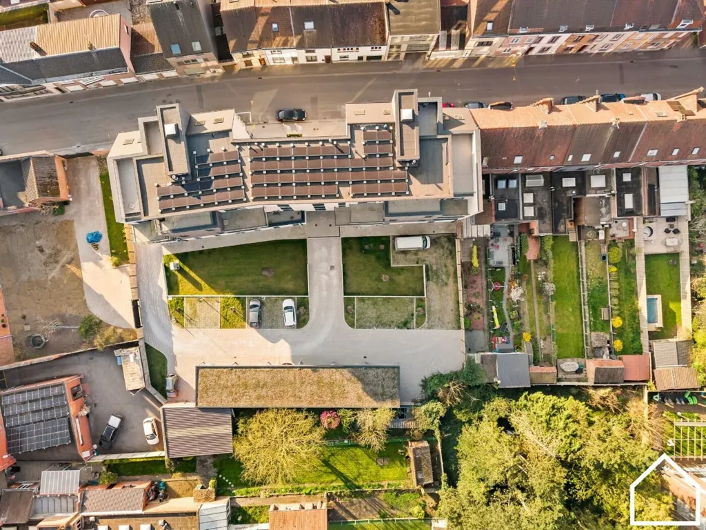 Vue aérienne - Appartement Neuf avec Terrasse à Comines-Warneton