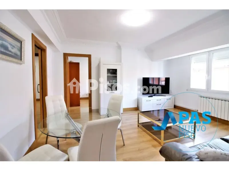 Living Room - Central Flat with South-Facing Balcony in Santander